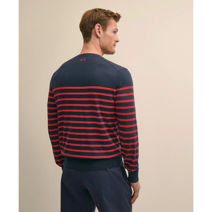 Supima Cotton Mariner Stripe Sweater