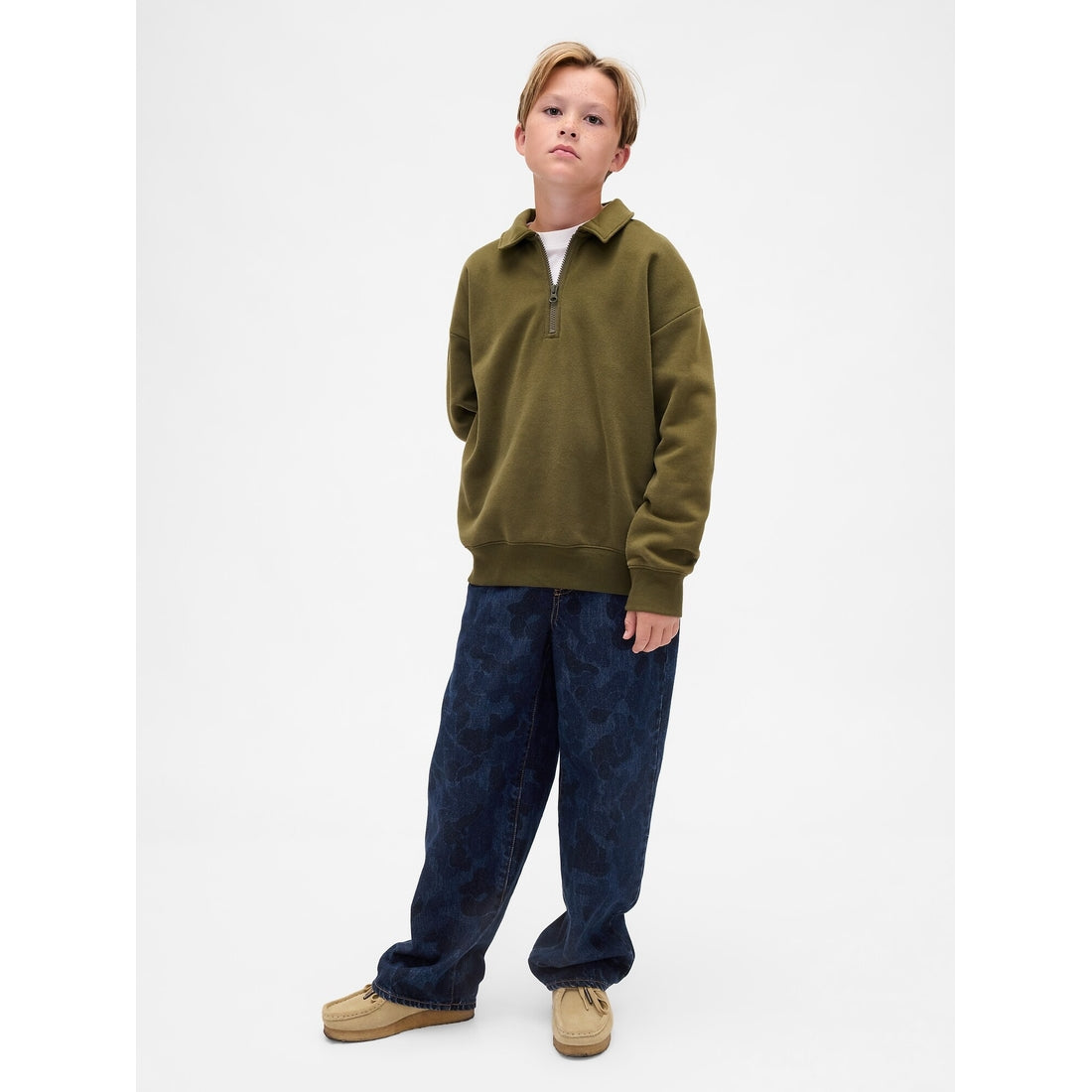 Boys' Ultrasoft Pull-On Baggy Jeans