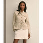 Cotton Blend Twill Jacket