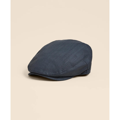 Linen Blend Herringbone Ivy Cap