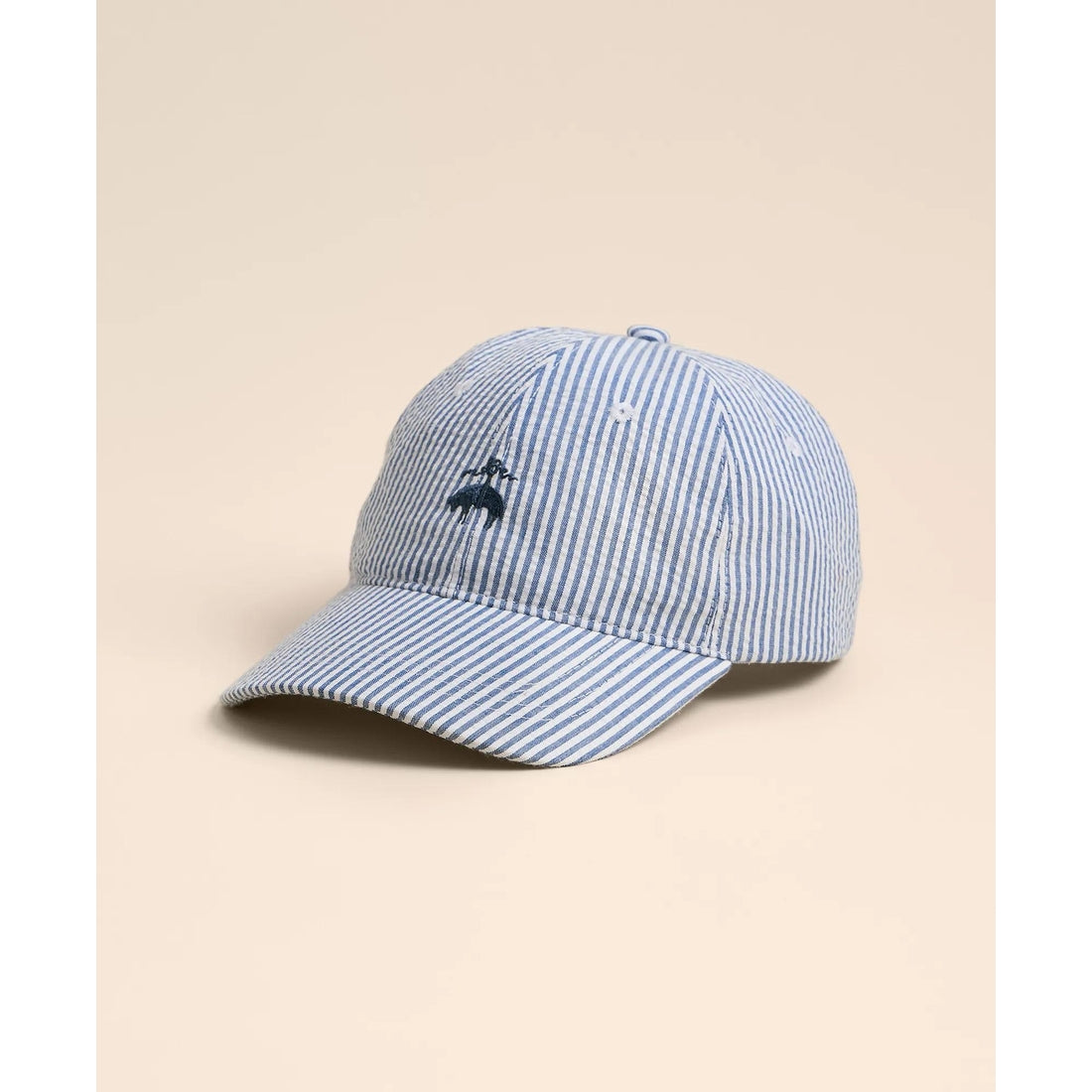 Cotton Seersucker Baseball Hat