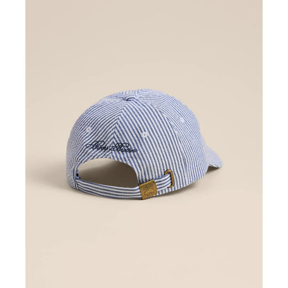 Cotton Seersucker Baseball Hat
