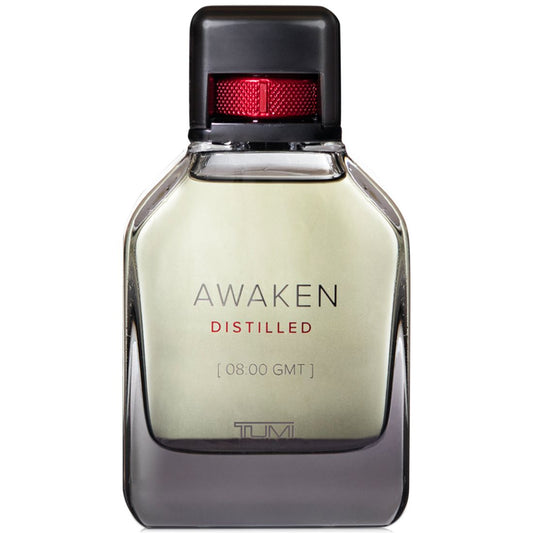 New! Tumi Men's Awaken Distilled [08:00 Gmt] Extrait de Parfum Spray, 3.4 oz.