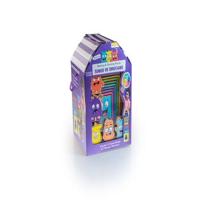 Open The Joy Tower of Emotions Building Game