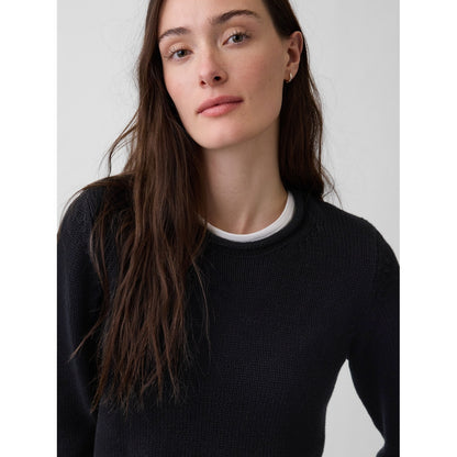 Women's 100% Cotton Rollneck Sweater
