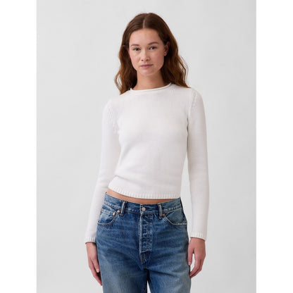 Women's 100% Cotton Rollneck Sweater