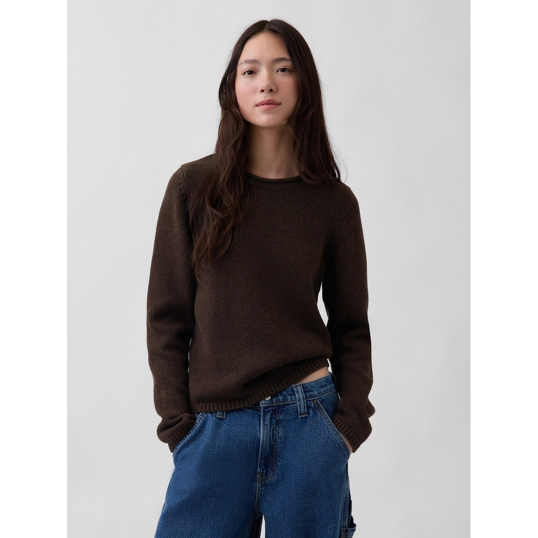 Women's 100% Cotton Rollneck Sweater