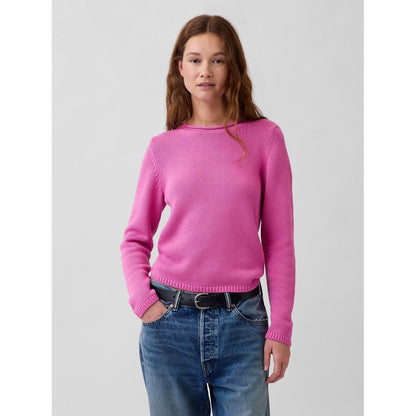 Women's 100% Cotton Rollneck Sweater