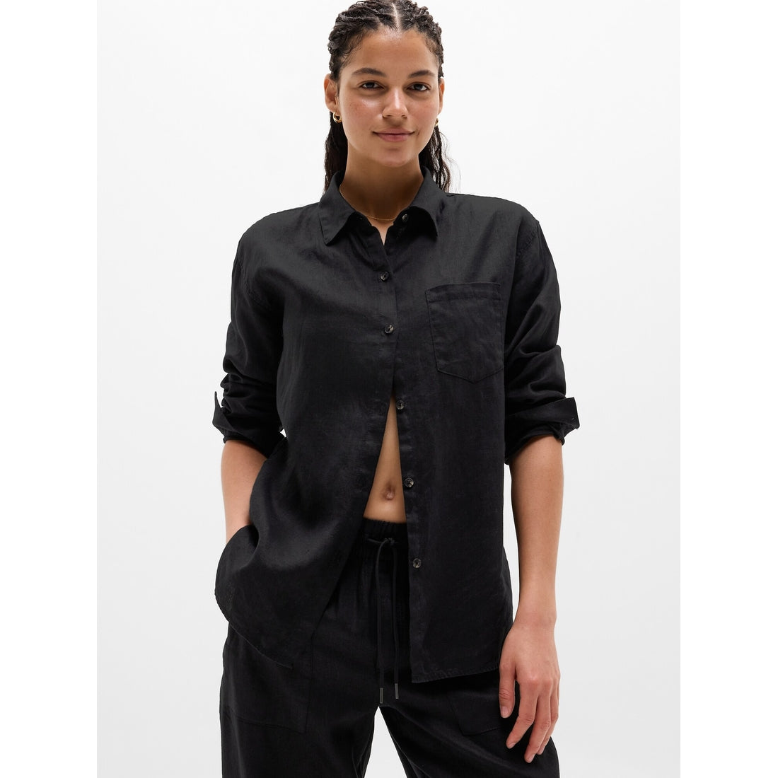 Women's Retreat Linen Top