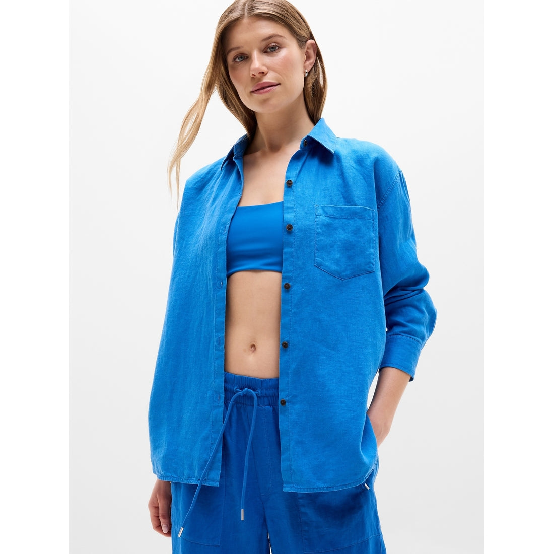 Women's Retreat Linen Top