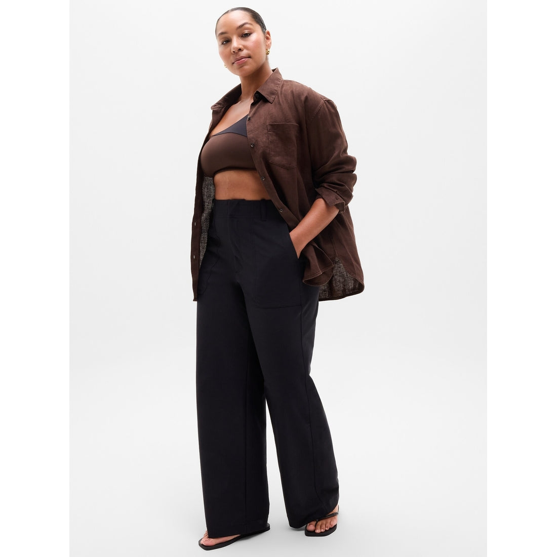 Women's Retreat Linen Top