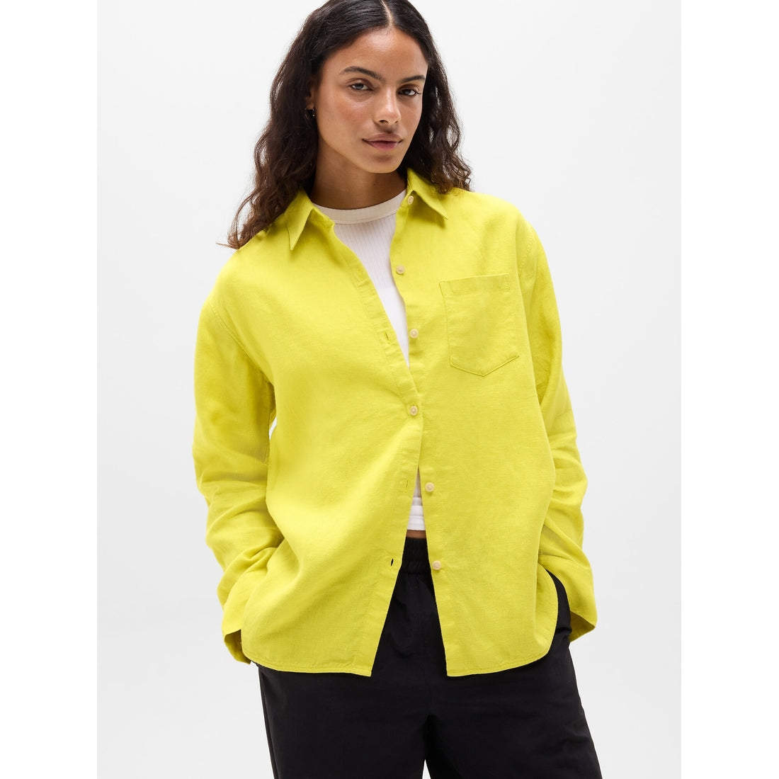Women's Retreat Linen Top