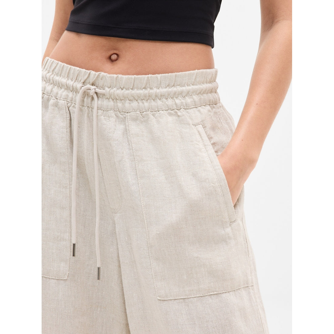 Women's Retreat Linen High Rise Wide Leg Pant