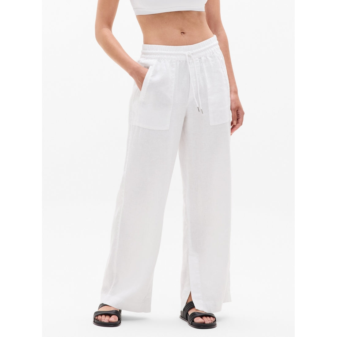 Women's Retreat Linen High Rise Wide Leg Pant