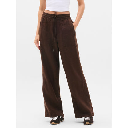 Women's Retreat Linen High Rise Wide Leg Pant