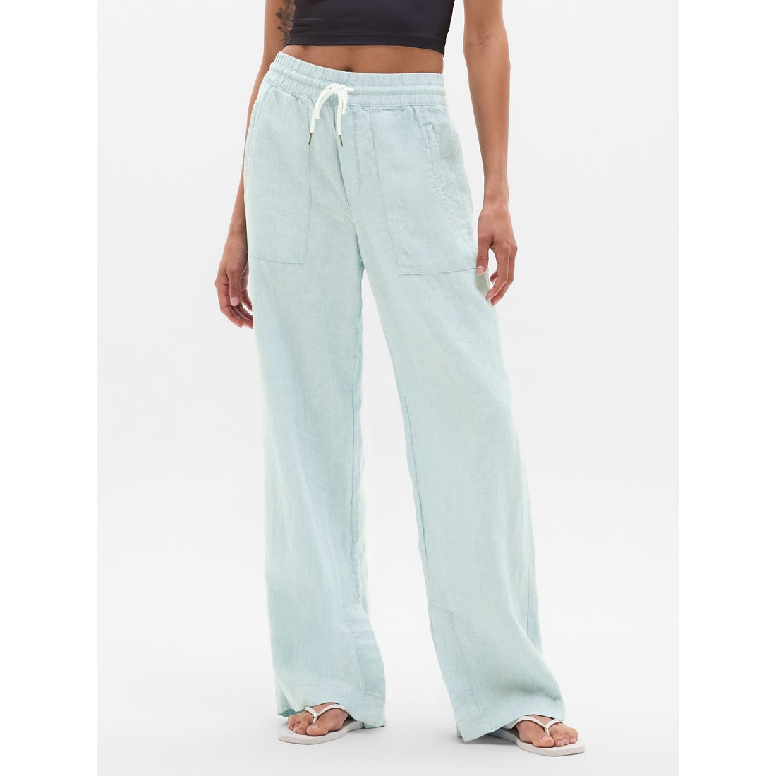 Women's Retreat Linen High Rise Wide Leg Pant