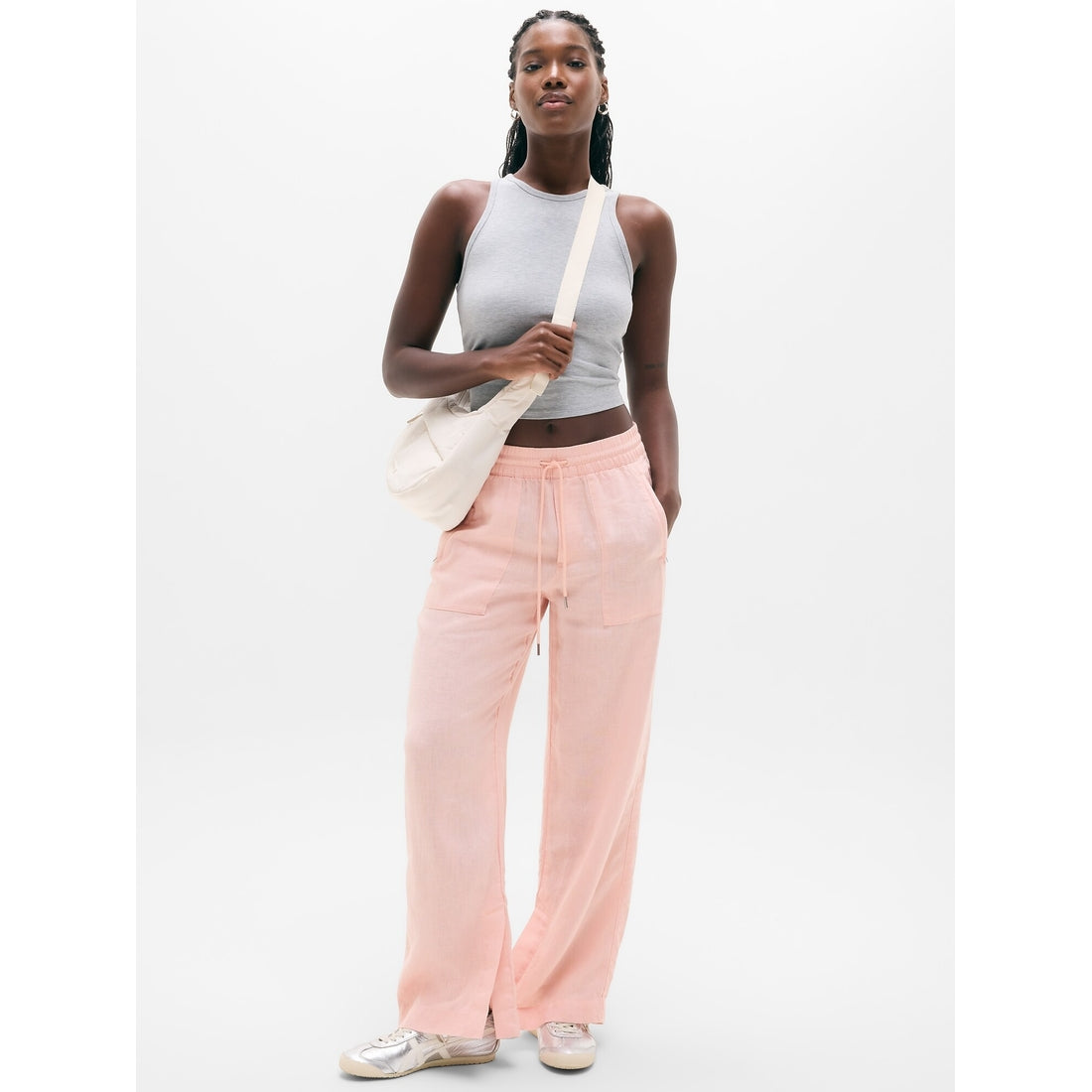 Women's Retreat Linen High Rise Wide Leg Pant