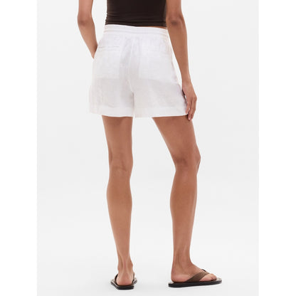 Women's Retreat Linen Mid Rise 4" Short