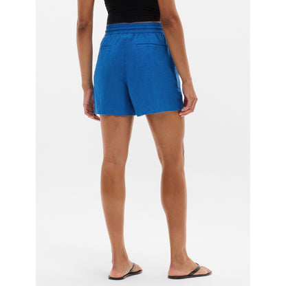 Women's Retreat Linen Mid Rise 4" Short