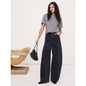 Women's Cotton Slub Boyfriend Crew-Neck T-Shirt