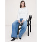 Women's Cotton Poplin Cinch-Waist Top