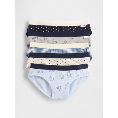 Girls' Organic Stretch Cotton Bikini Briefs (5-Pack)