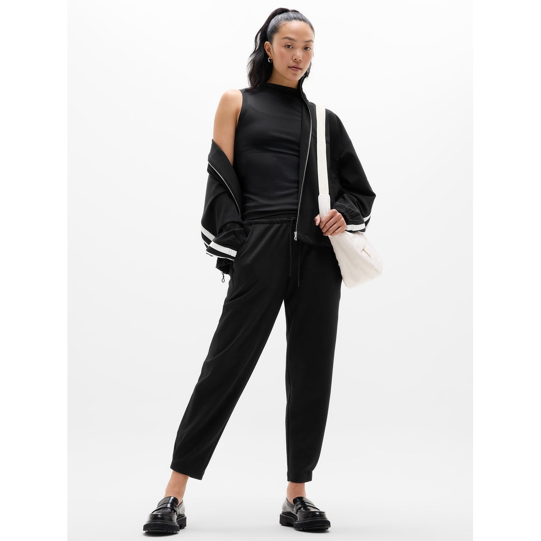 Women's Signature Rib Mock Neck Tank