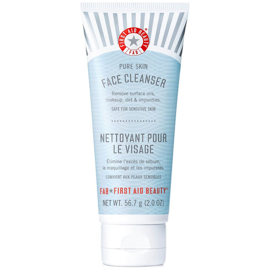 First Aid Beauty Pure Skin Face Cleanser, 2-oz.