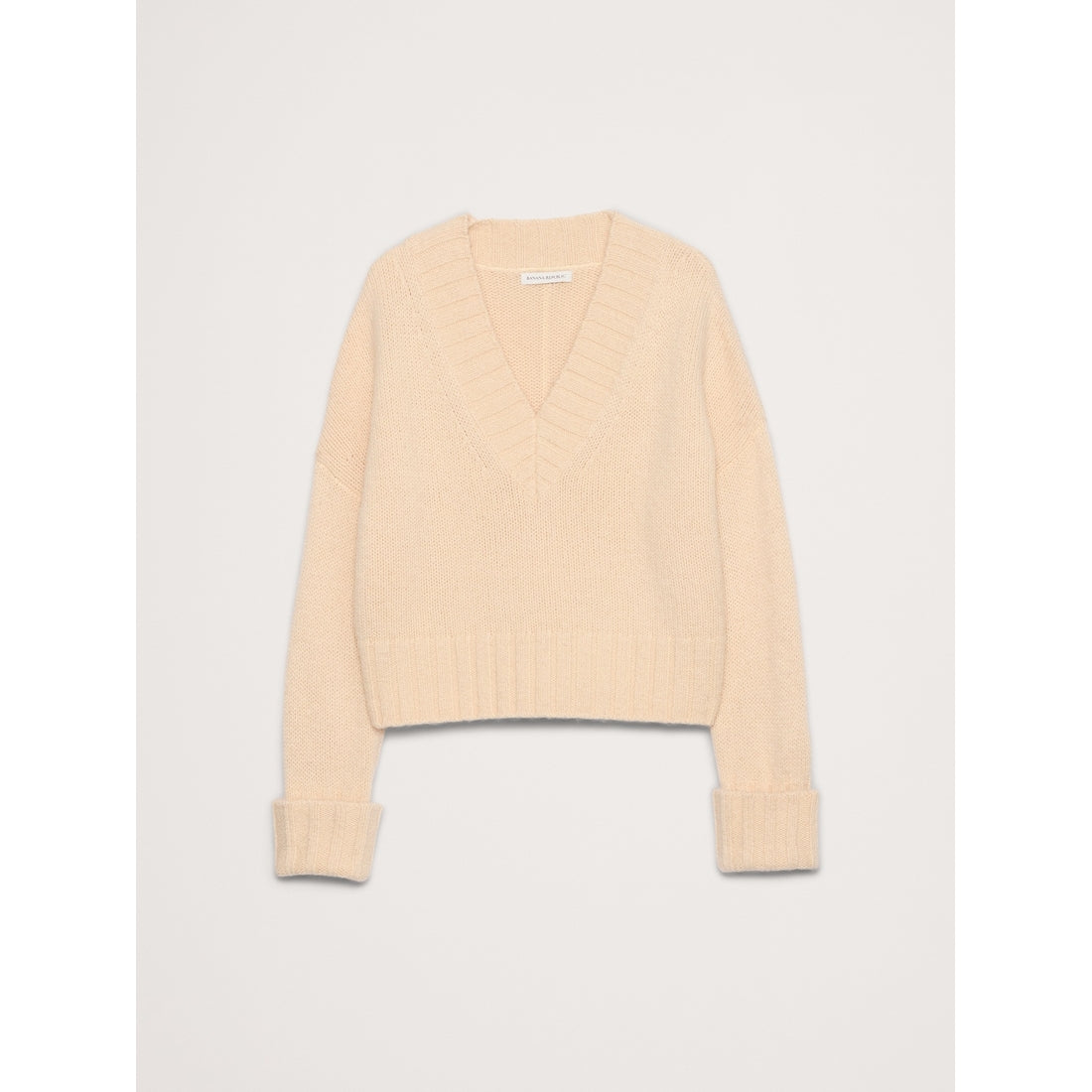 Women's Wool-Alpaca Blend V-Neck Sweater