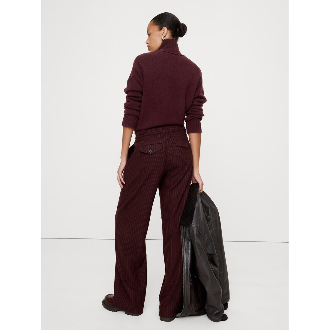 Women's The Everyday Wide-Leg Pant In Flannel
