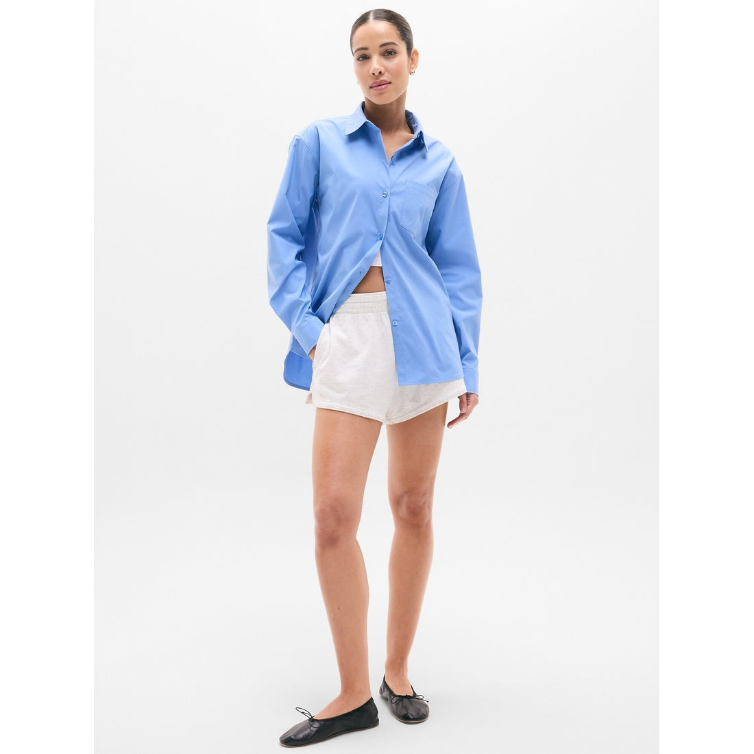 Women's Midday Relaxed Poplin Shirt