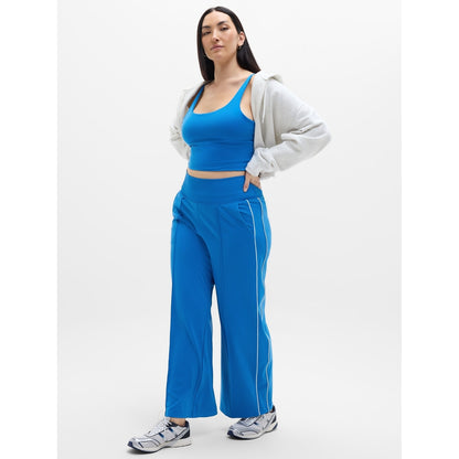 Women's Venice High Rise Track Stripe Wide Leg Pant