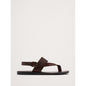 Men's Leather Criss-Cross Sandal