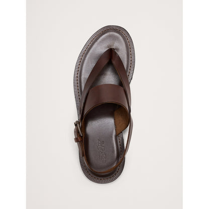 Men's Leather Criss-Cross Sandal