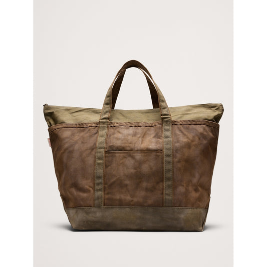 Waxed Canvas Tote By Cb Station