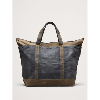 Waxed Canvas Tote By Cb Station
