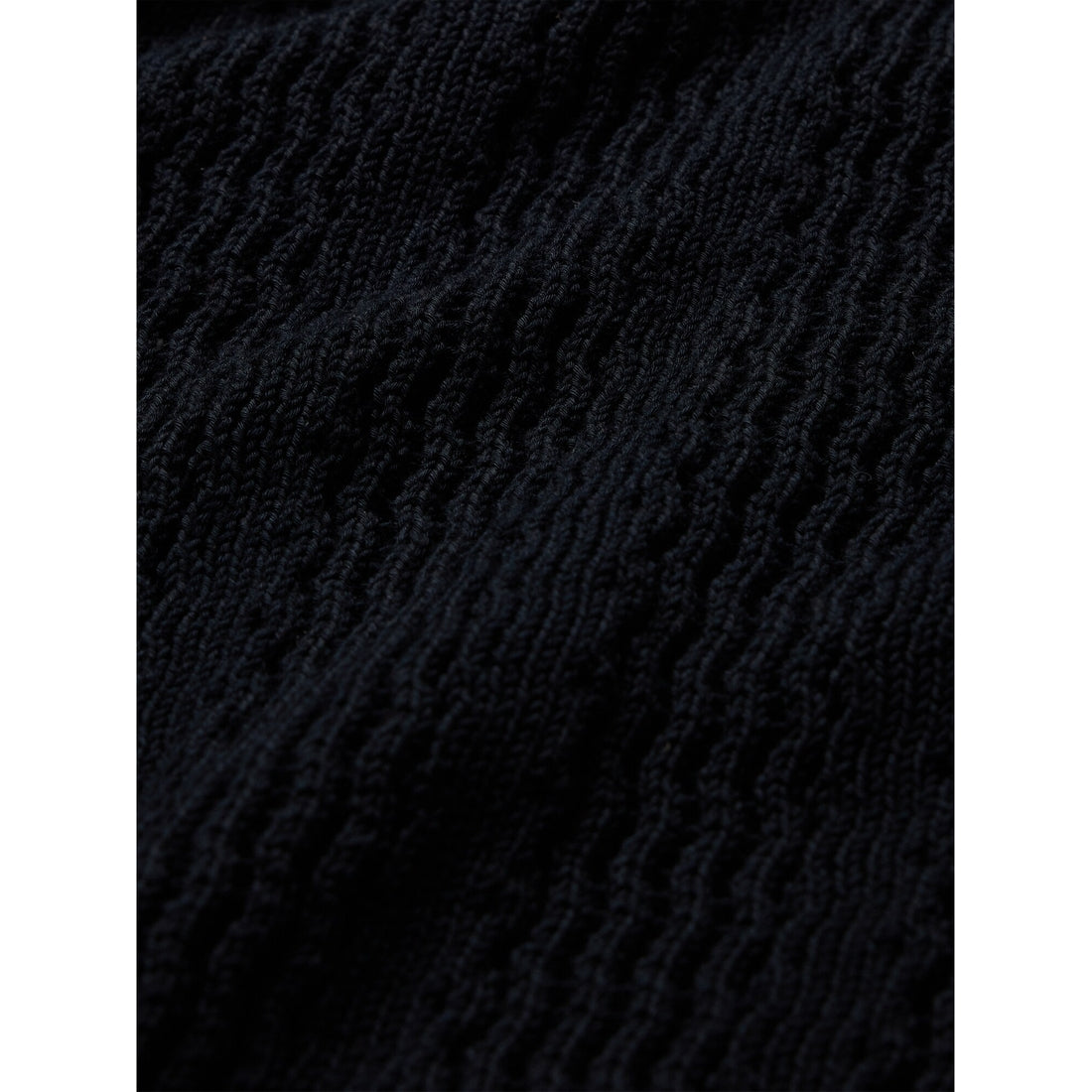Men's Cotton Zig-Zag Sweater Polo Shirt