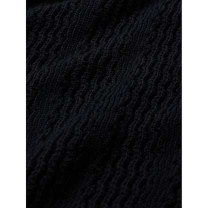 Men's Cotton Zig-Zag Sweater Polo Shirt