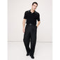 Men's Cotton Zig-Zag Sweater Polo Shirt