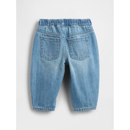Baby Pull-On Barrel Jeans