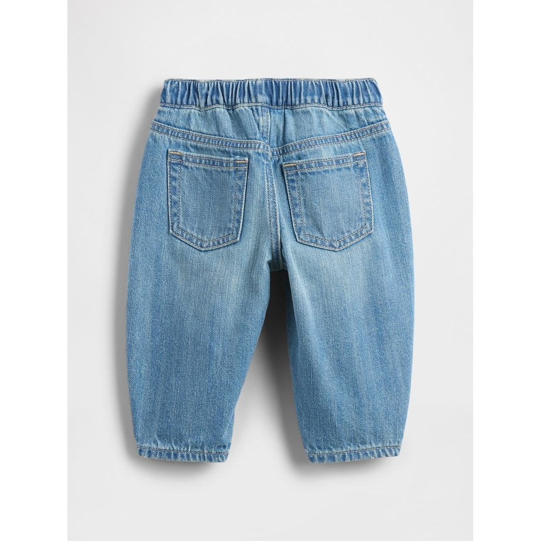 Baby Pull-On Barrel Jeans