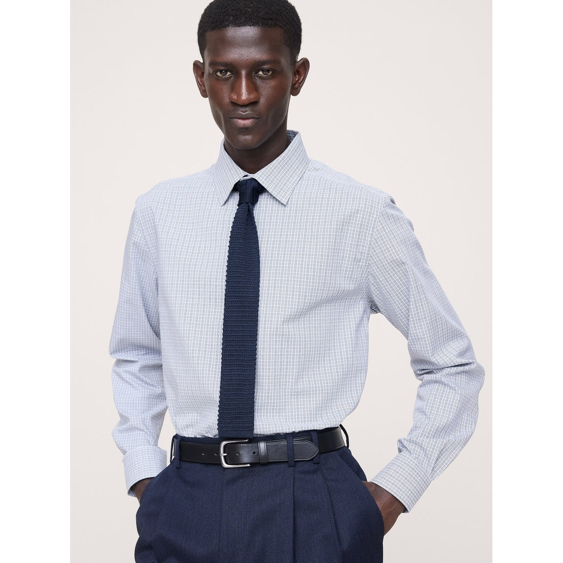 Men's Standard-Fit Wrinkle-Resistant Dress Shirt