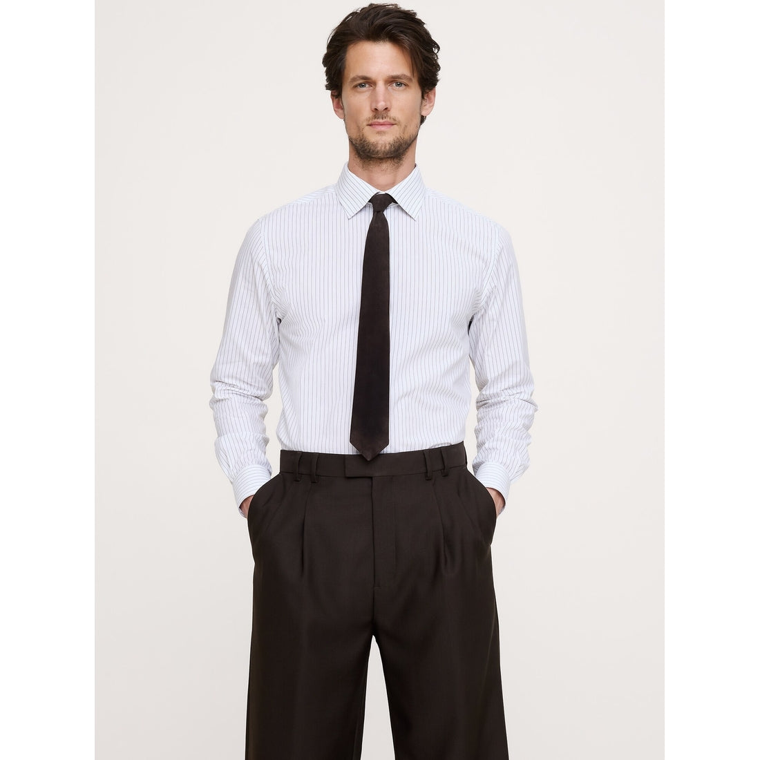 Men's Standard-Fit Wrinkle-Resistant Dress Shirt