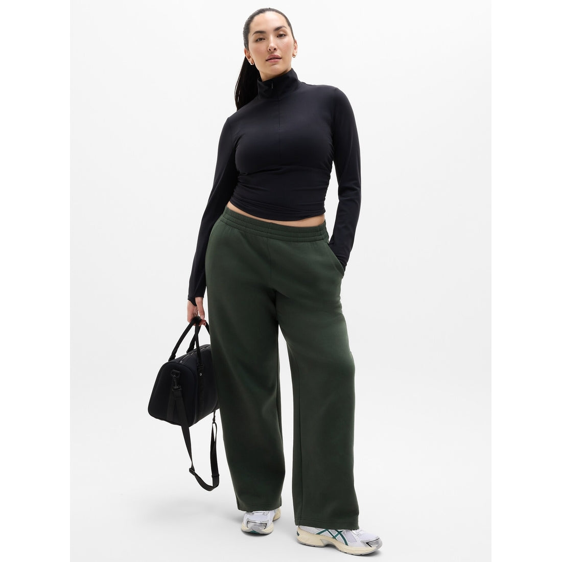 Women's Form Knit Mid Rise Straight Pant