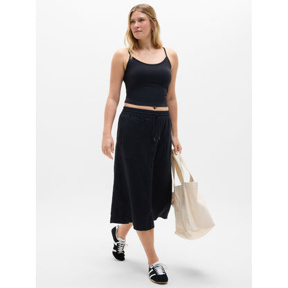 Women's Retreat Linen Midi Skirt