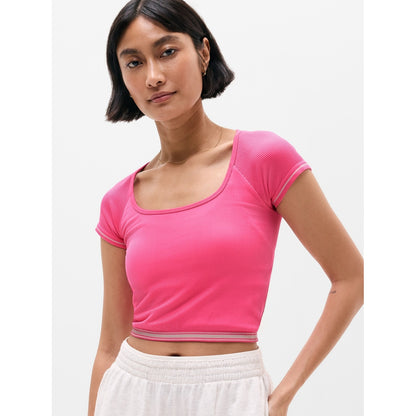 Women's Recharge Seamless Open Back Tee