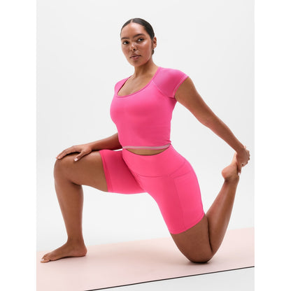 Women's Recharge Seamless Open Back Tee
