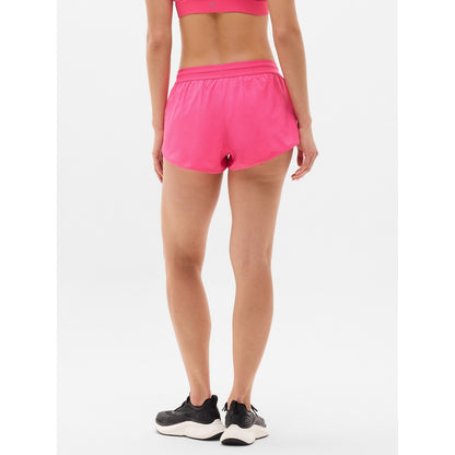 Women's Speedwork Mid Rise Elastic Waistband Short