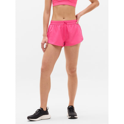 Women's Speedwork Mid Rise Elastic Waistband Short