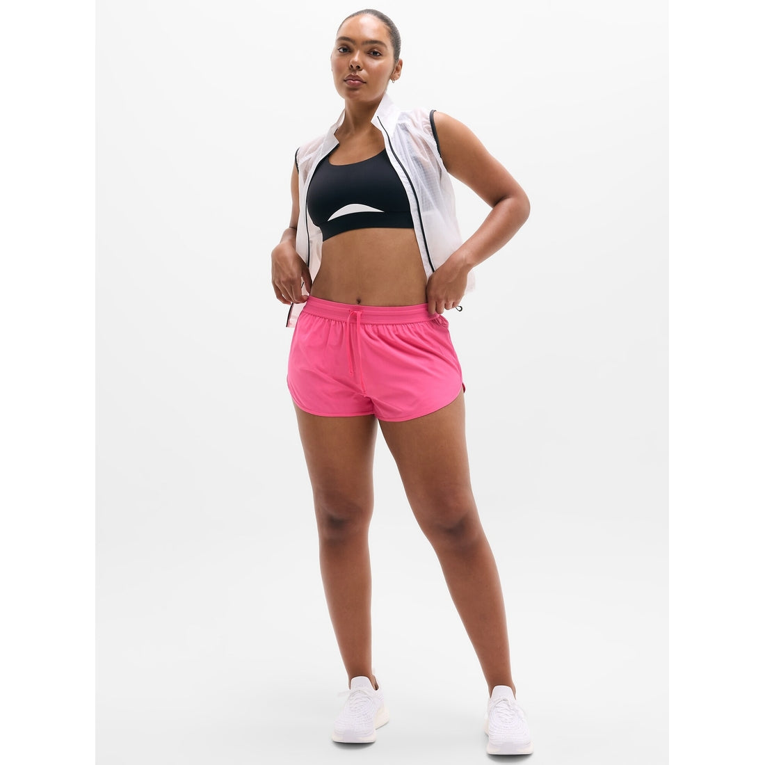 Women's Speedwork Mid Rise Elastic Waistband Short
